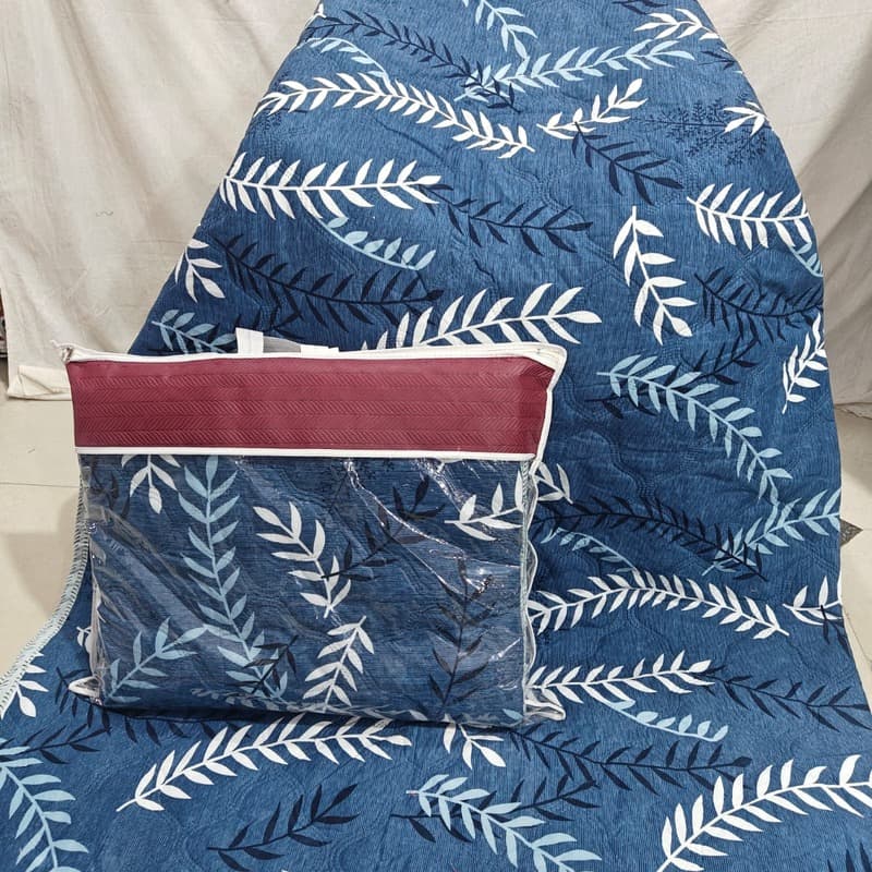 Traditional Floral Mulmul Dohar Print